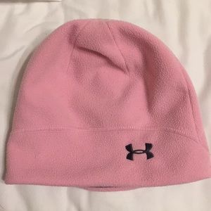 Pink Under Armour Beanie